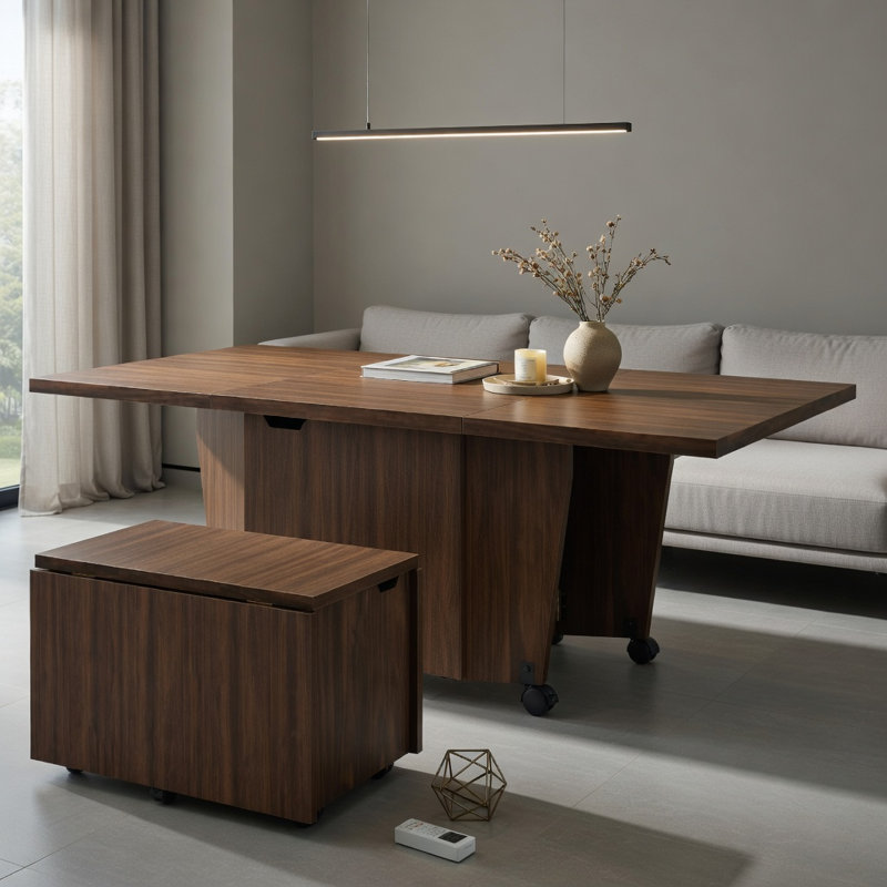 Table basse Hommoo, Walnut