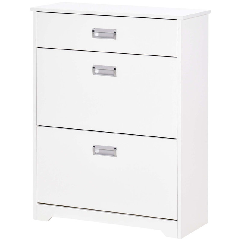 16 Pair Flip Down Shoe Storage