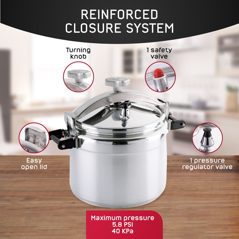 Universal 15.8 Quart Heavy-Duty Aluminum Professional Pressure Cooker