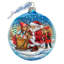 Holiday Splendor 5.5'' Handmade Glass Ball Ornament-110327059-107097069