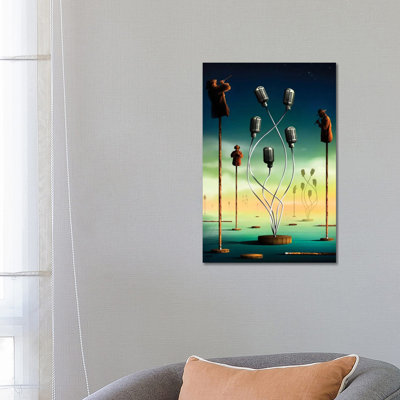 Flautistas (Flutists) 1 Piece Wall Art on Canvas