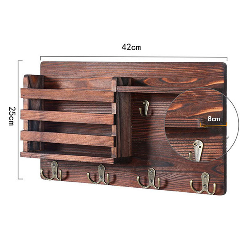 Jayant Solid Wood Wall Organizer