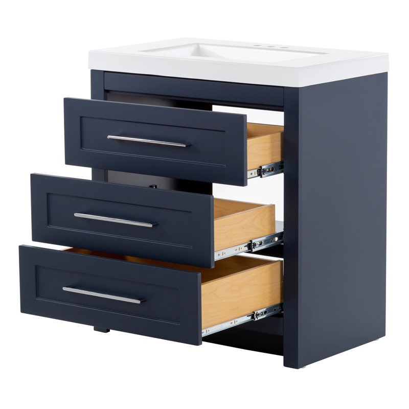 Meuble-lavabo simple avec comptoir 30,5 po Bainbridge