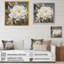 Émotion de pivoines dorées blanches II - pivoines, art mural-88545430-88545426