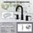 Widespread 2-handle Bathroom Faucet with Drain Assembly-103560080