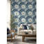 Papier peint texturé aquarelle Mid Century Modern-129451180