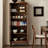 High quality walnut bookcase