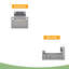 Twin Size Captain Platform Bed Frame With Storage Bookcases And Shelves,Four Drawers