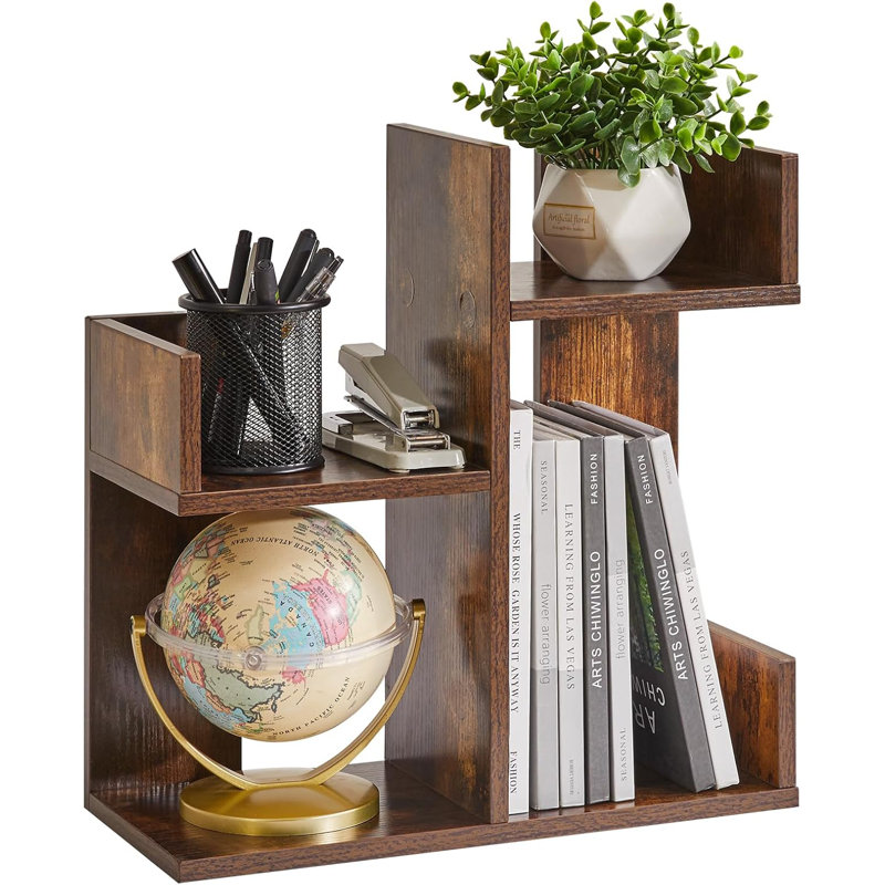 Book Fair Display Small Desk Organizer, Brown