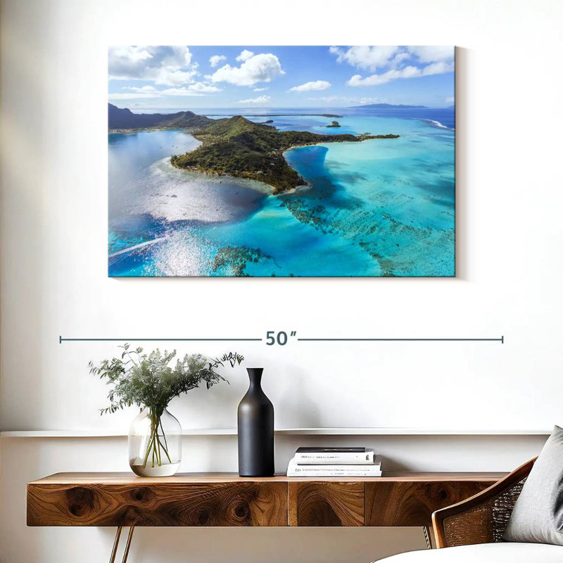 Gillard Bora Bora Island Resort, 26" H x 39" W