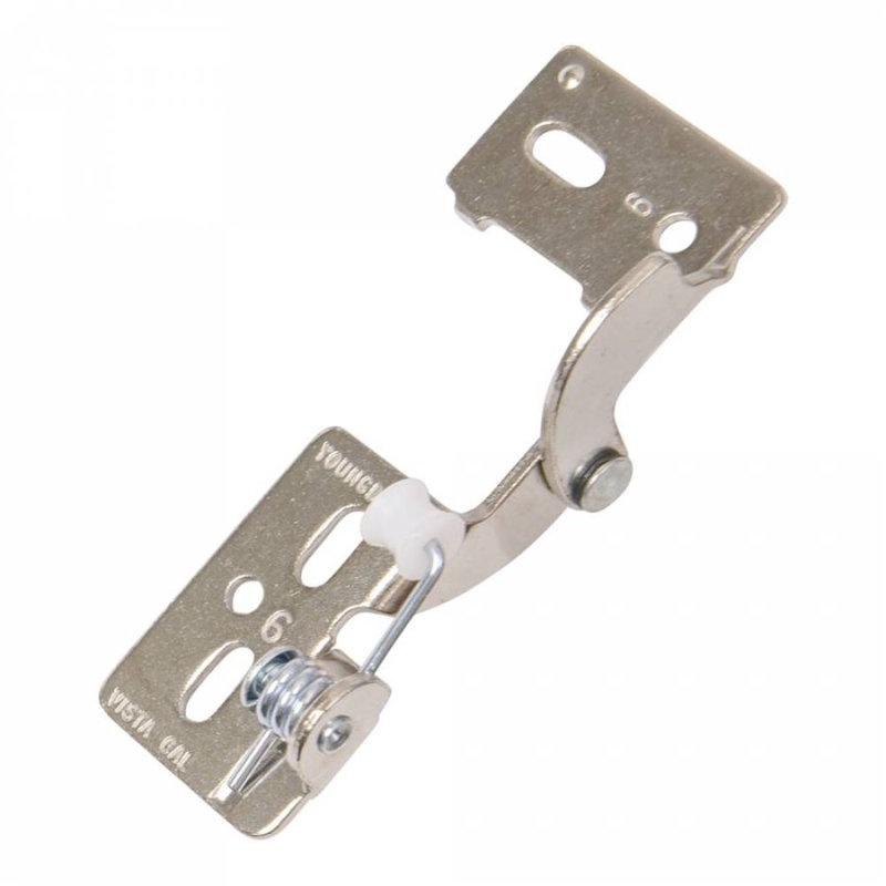1/2 charnière superposée, Nickel