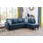 Similicuir bleu
