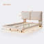 Lit plateforme avec 2 ensembles de ports USB et de prises-2101887082-2101887081