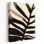 Art contemporain abstrait palmier vibrant hiver tropical