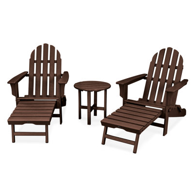 Ensemble de 3 Adirondack ultimes POLYWOOD Cape Cod
