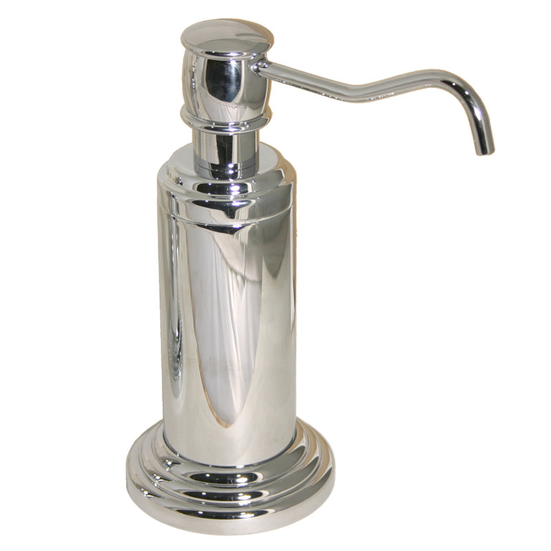 Distributeur de savon sur pied Beresford, Chrome poli
