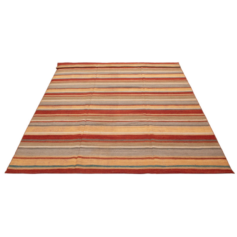 Boho cuivre kilim 9 pi 1 po x 13 pi 1 po