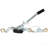 2T HAND Winch PULLER,DOUBLE GEAR,3 HOOKS, 12FT Cable,Power Cable Puller with Dual Gears Ratchet System for Easy Hand Pulling