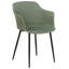 Rein 45 cm H Upholstered Linen Spindle Back Dining Chair-346988956