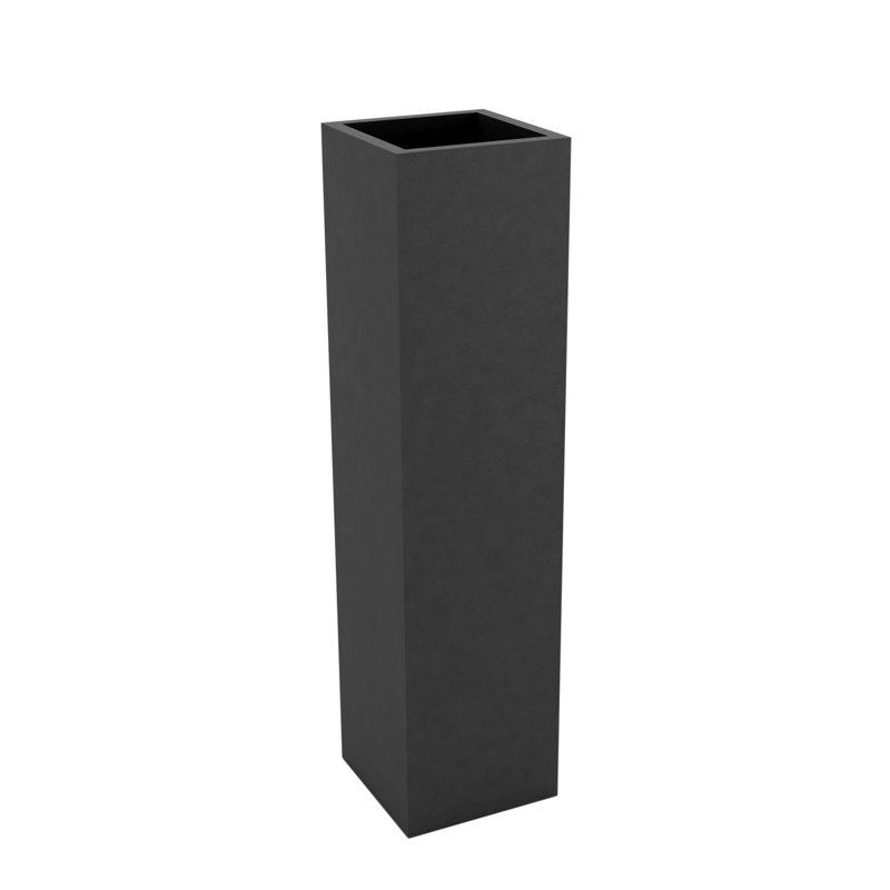 Torre Resin Pot Planter, Anthracite