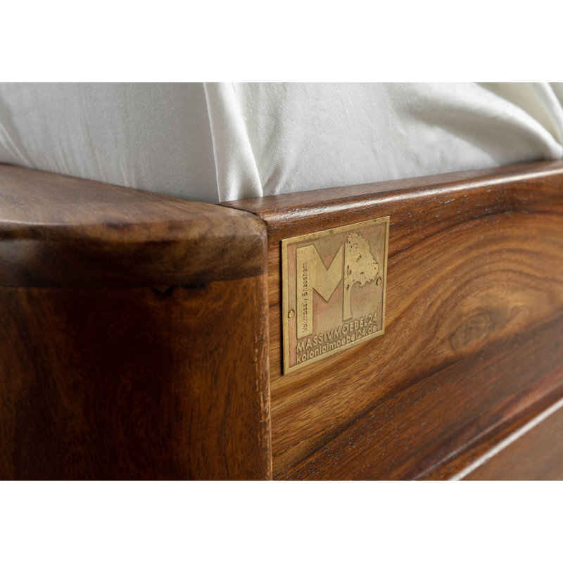 Toronto Solid Wood Bed, European Kingsize (160 x 200 cm)
