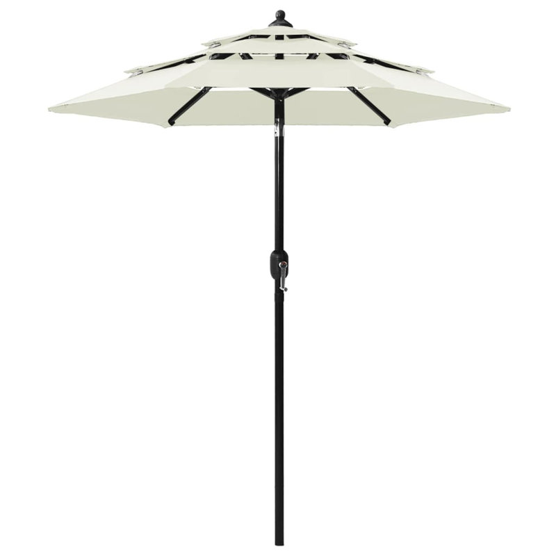 Olmead 200cm Market Parasol, Sand