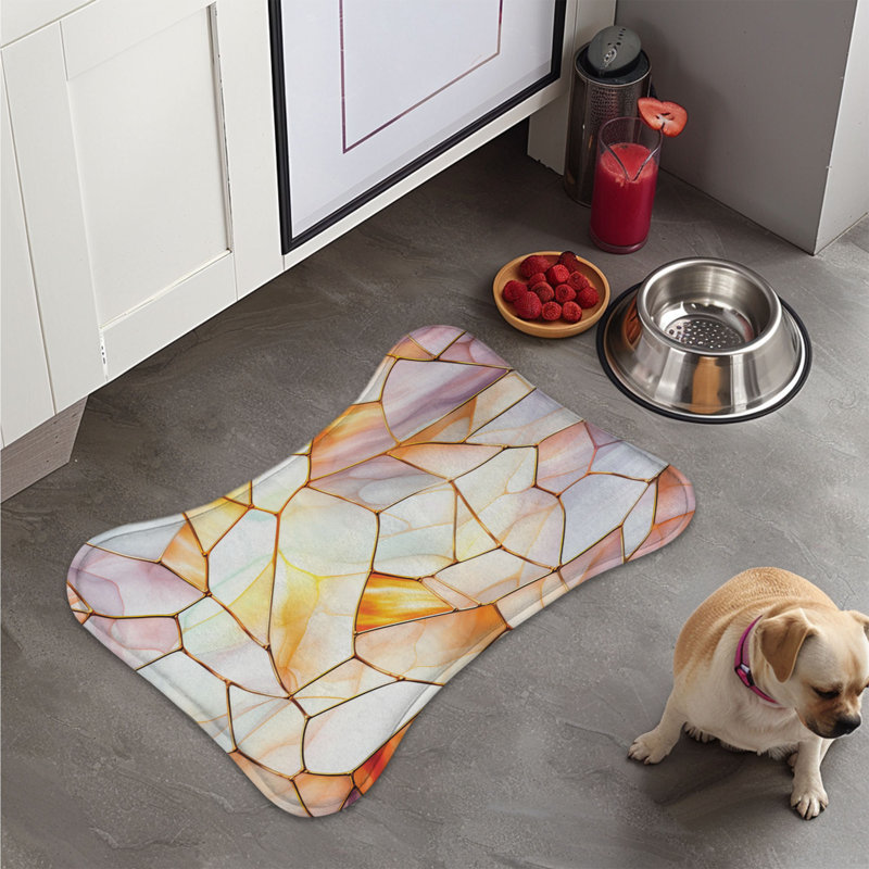 Tapis vitrail 1 pièce, 18"