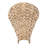 Hilton Head 1-Light Wall Sconce - French Gold/Natural Seagrass