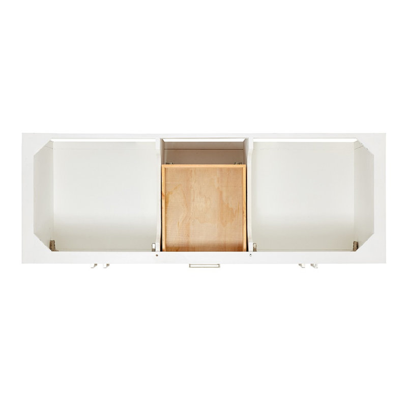 Magnolia Bath Vanity Oval Basin, Rectangle , Carrara White Marble, White