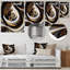 Vitrail liquide blanc VI - impression sans cadre sur métal-87838177