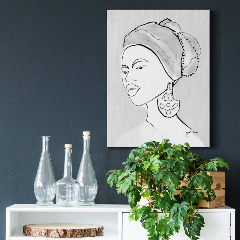 «Wonderous Woman» par Tava Studios - impression sur toile tendue, H 40 po x l 30 po x P 1 po