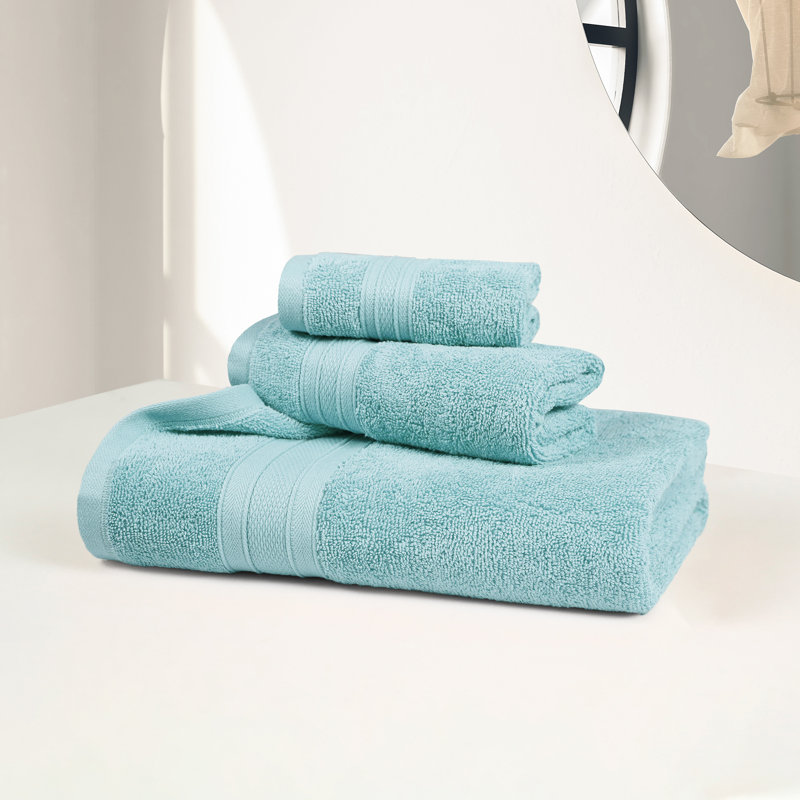 Soft Comfort 3 PC Set, Nile Blue
