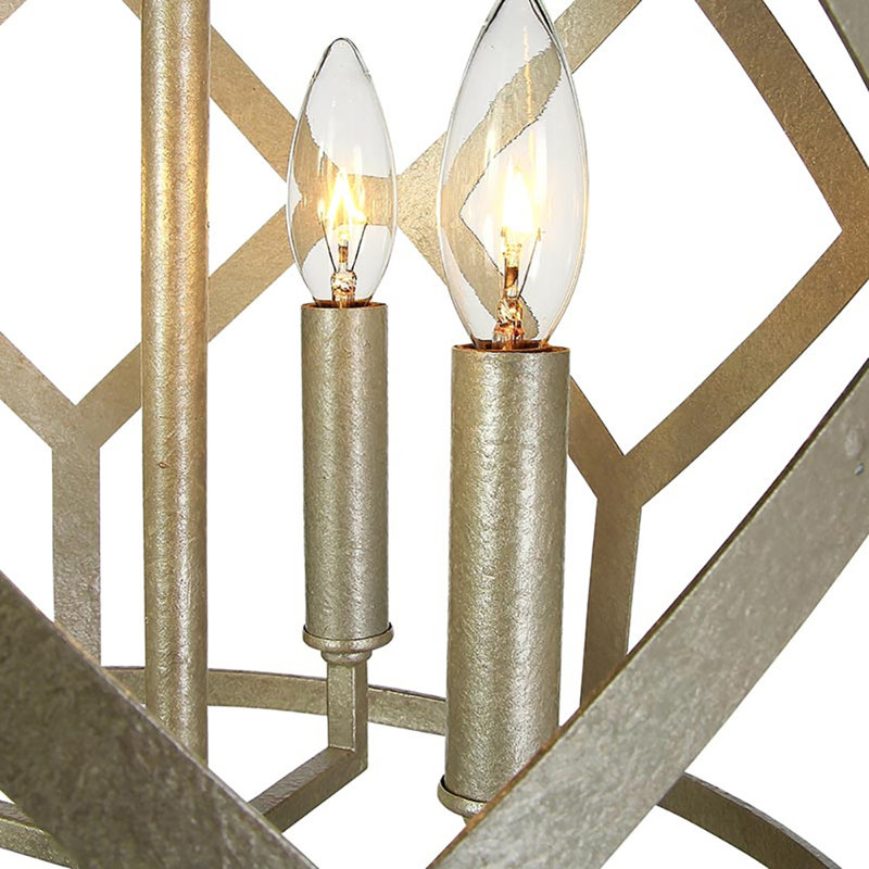 Sierra 4 - Light Lantern Drum Chandelier