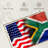 Borges USA And South Africa Flag-107489927