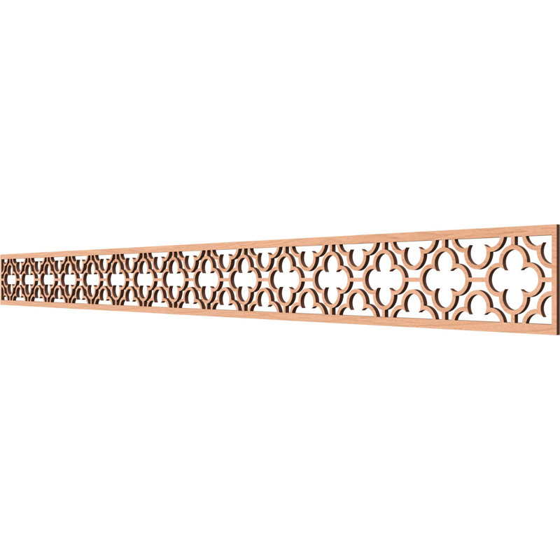 Moulure de Chicago, Aulne, H 4 po x l 46,375 po x P 0,25 po