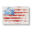 Painted American Flag Watercolour - Wrapped Canvas Print-56657213