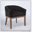 Chaise de salle à manger demi-tonneau Mid-Century-1017826348