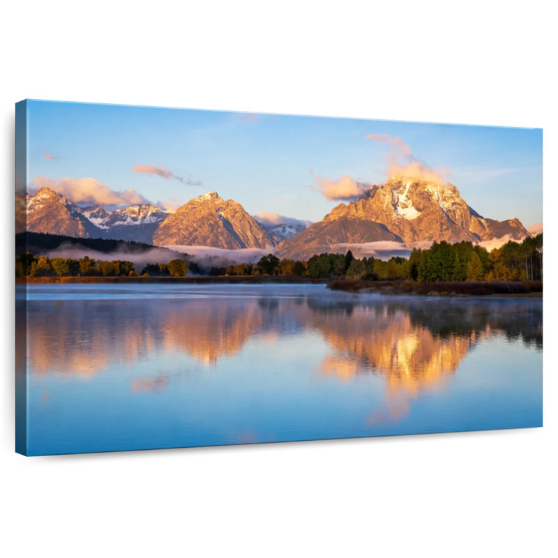Alvord Sunshine On Grand Teton, H 20 po x l 30 po