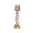 Teresina Gold Ombre Candleholder- Short-1314542224