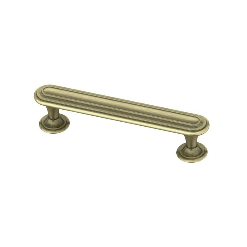 3-3/4" Asian Peaked Pull Polished Chrome