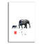 Bungalow Rose «Elephant» par Pechane, art mural en verre acrylique-1961434407