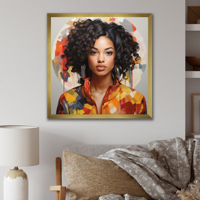 «Vibrant Essence Beautiful», art mural africain