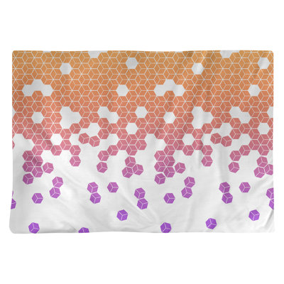 Napperon en coton 18 po culbuant cube
