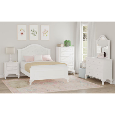 Ensemble de chambre à coucher à panneaux 5 pièces Guimond
