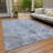 Machine Washable Indoor/Outdoor Oden ACN2163 Global Rug-1176926458
