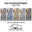 Tapis d'intérieur / extérieur bleu / gris / ivoire Pissouri-898483339