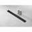30 Inch Linear Shower Drain With Removable Brick Patterned Grate Cover, 304 Stainless Steel Shower Floor Drain With Hair Strainer And Leveling Feet-122460800