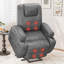 Fauteuil inclinable électrique avec massage Power Lift-918456451
