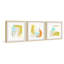 « adagio iii triptyque », ensemble de 3 reproductions encadrées-29546842