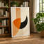 Curved Geometry Geometric - Wrapped Canvas-131762110-131762121